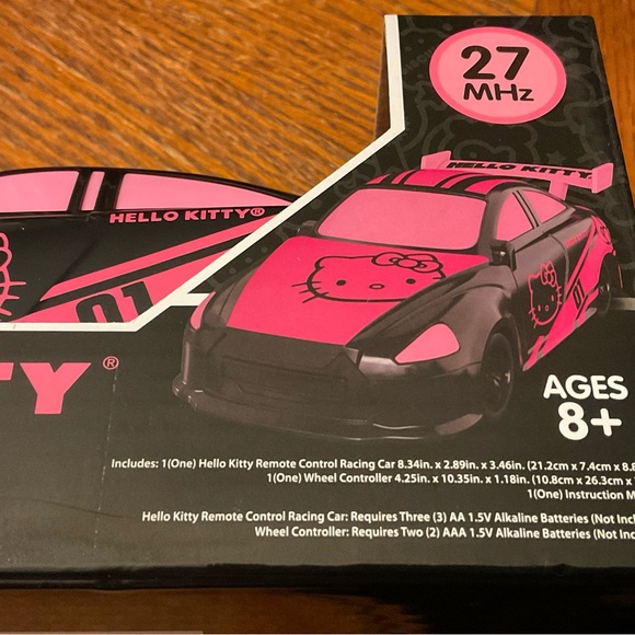 🎄Hello Kitty Cool Remote Control High Speed 32ft Distance Racing Car! - Picture 10 of 12